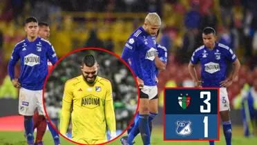 Millonarios derrota por liga- Fotos: El Espectador, redes Millonarios, Mundo Millos