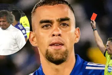 Millonarios empezó ganando el partido y se vino abajo por dos expulsiones