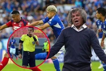 Millonarios está perdiendo 1-0 ante Independiente Medellín en el estadio Ditaires