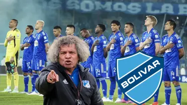 Millonarios está perdiendo 2-0 ante Bolívar en la Copa Libertadores