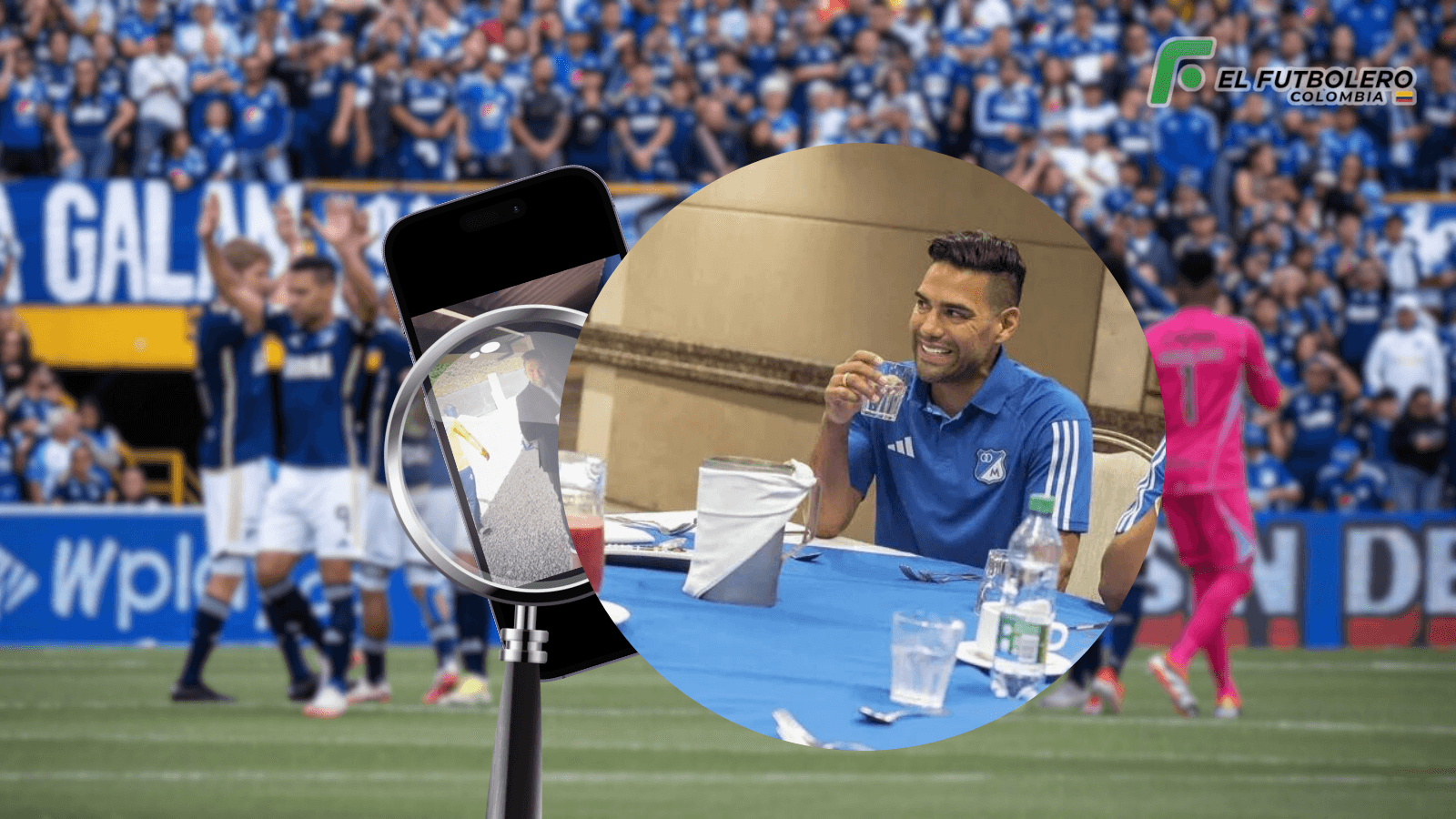 Millonarios FC Foto: Captura de X, Futbolred y Pexels