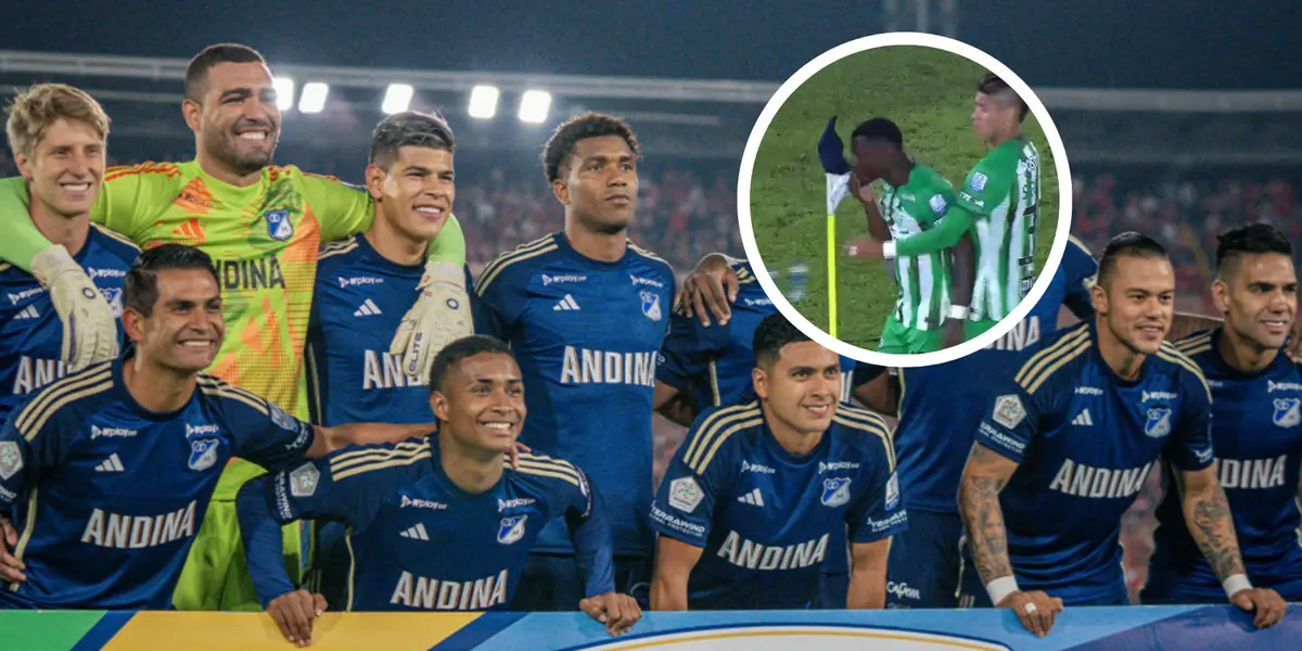 Millonarios FC Foto: Millonarios FC y Captura de Win Sports