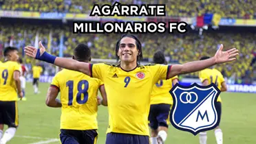   Millonarios FC haría una jugada por Falcao. Foto tomada de FCF Web Site. 