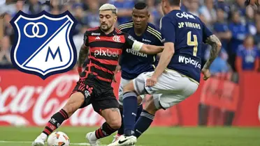 Millonarios FC jugó contra el Flamengo de Brasil. Foto tomada de Terra.