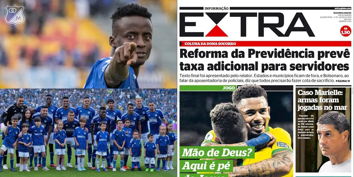 Millonarios FC se medirá en Bogotá contra el Atlético Mineiro de Brasil.