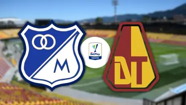 Millonarios FC vs Deportes Tolima Foto: Escudoteca e IDRD