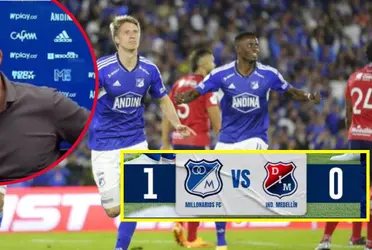 Millonarios frenó a Independiente Medellín en los cuadrangulares semifinales
