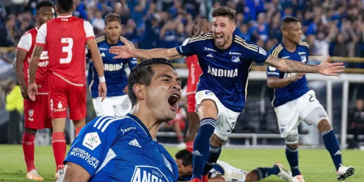 Millonarios ganó el clásico bogotano a Independiente Santa Fe. FOTO: La República