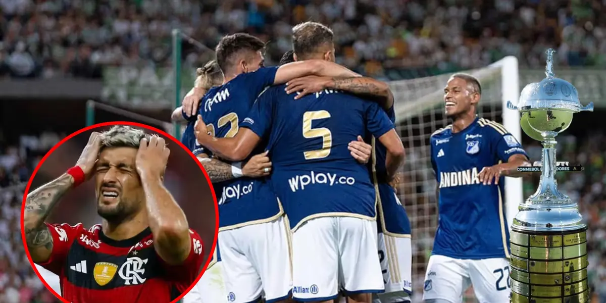 Millonarios hace parte del grupo donde está Flamengo de Brasil en Libertadores (Fotos: AS, One Football)