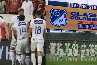 Millonarios jugará esta tarde ante Atlético Nacional un partido amistoso