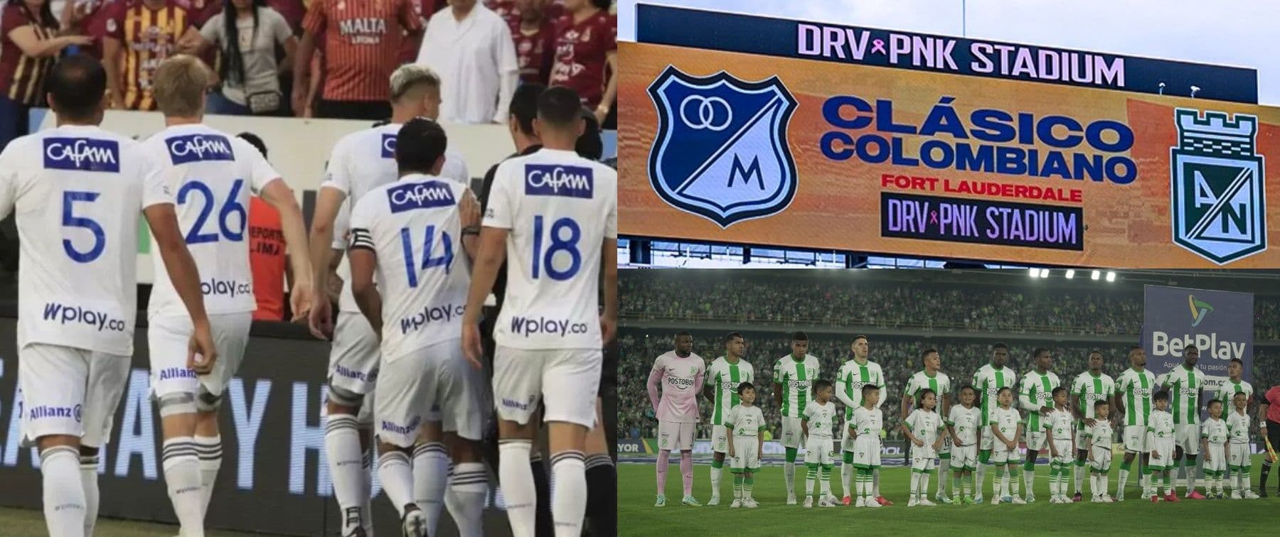 Millonarios jugará esta tarde ante Atlético Nacional un partido amistoso