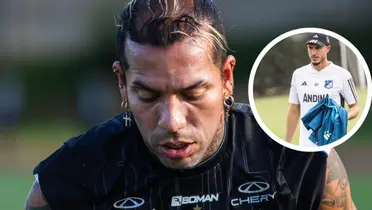 Millonarios lamenta lo perdido y Dayro festeja el premio que sí cobró Once Caldas. Foto: Once Caldas y MFC