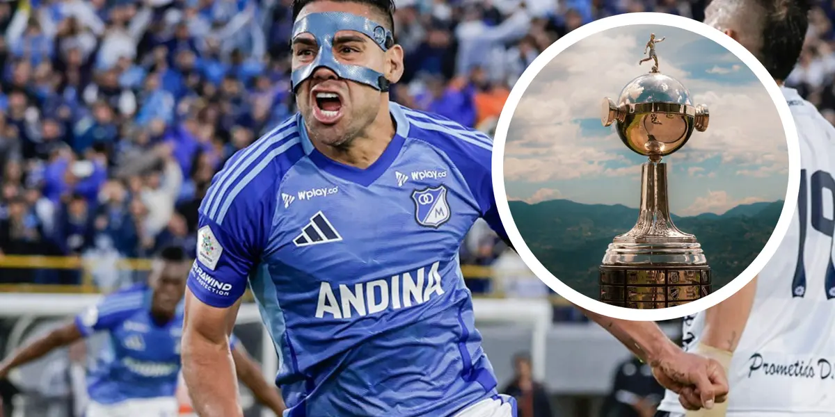 Millonarios lidera un ránking de Libertadores que Nacional jamás podrá alcanzar Foto: CONMEBOL y MFC