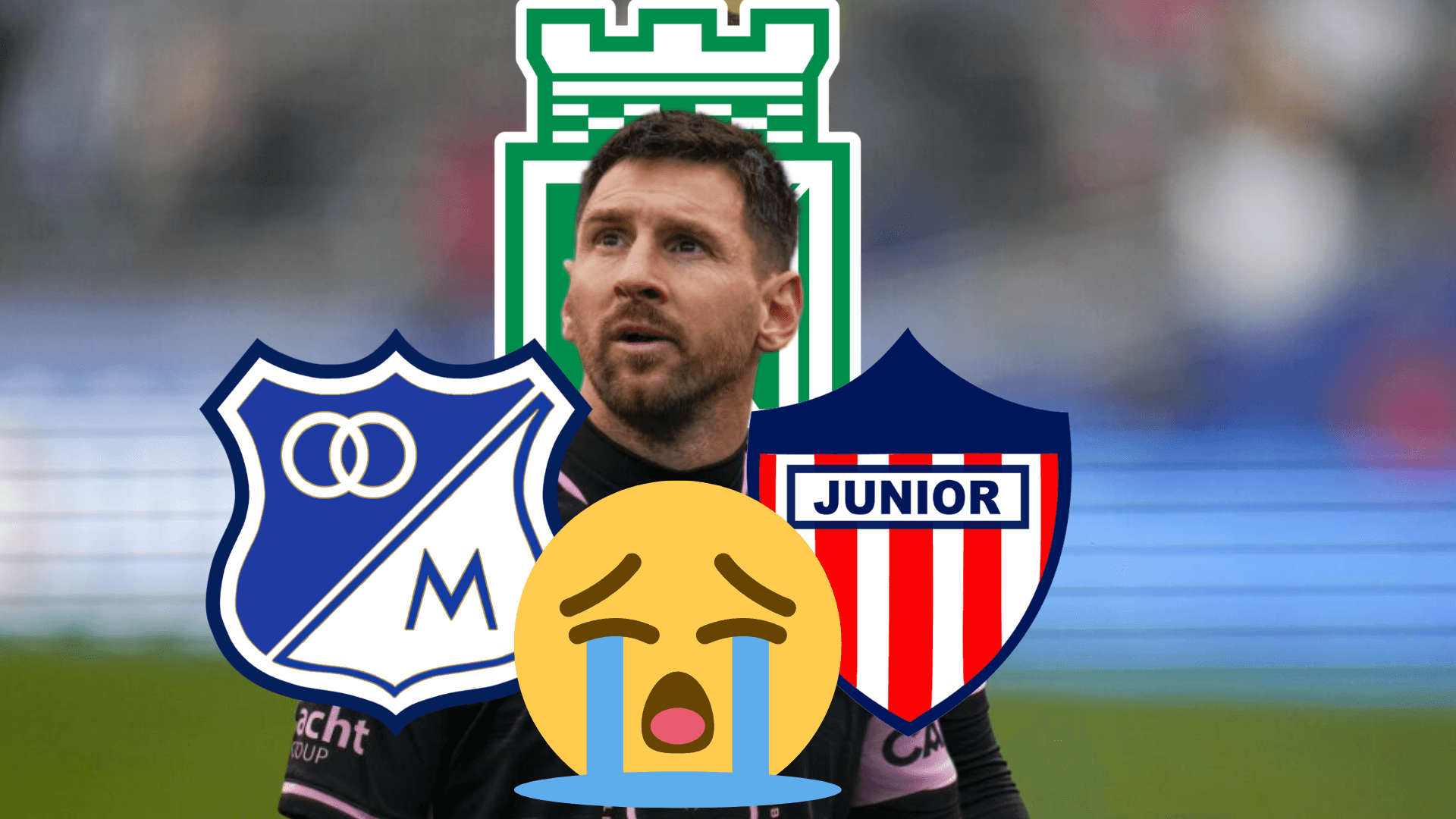 Millonarios llora ante el amistoso entre Nacional y el Inter de Miami