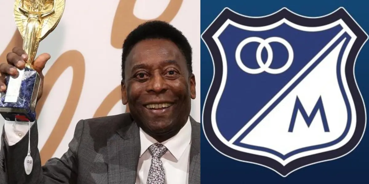Millonarios se pronunció por Pelé quien falleció a sus 82 años de edad en un hospital de Brasil
