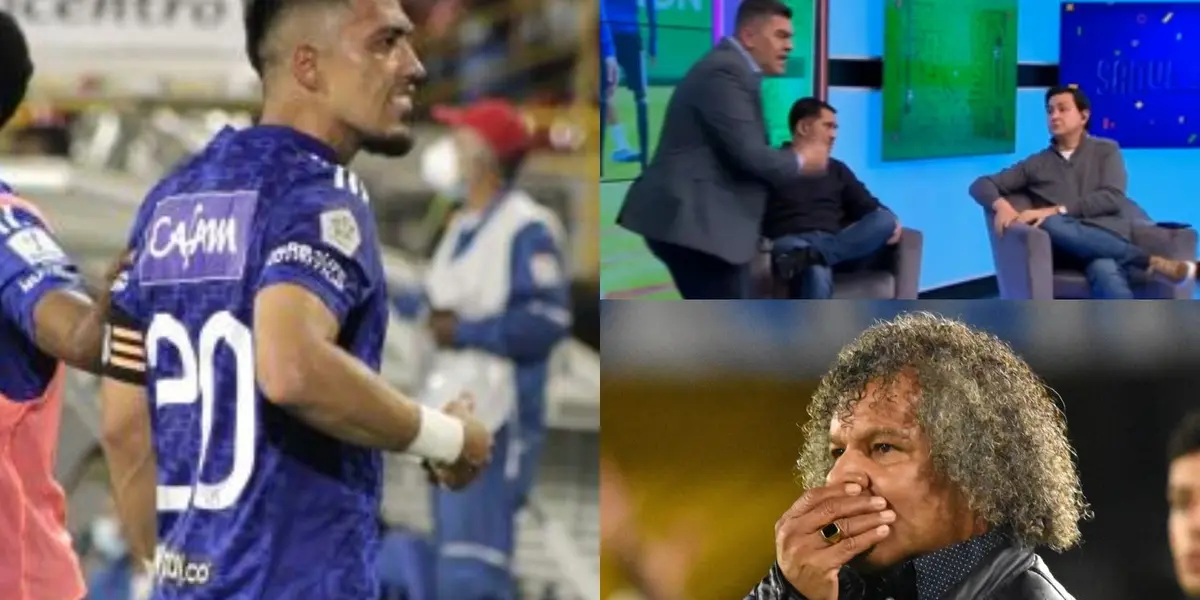 Millonarios sufrió la baja de Fernando Uribe quien se lesionó en un entrenamiento