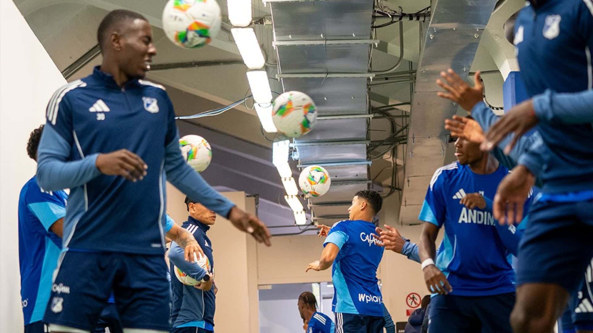 Millonarios usará una línea de 5 defensas ante Deportivo Cali - X @MillosFCoficial