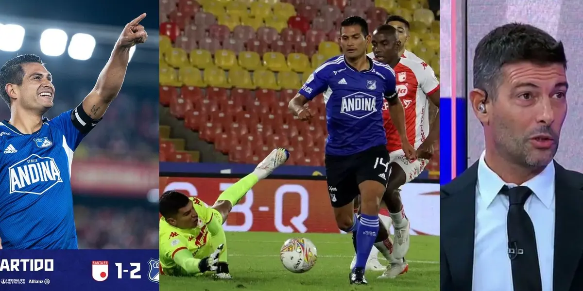 Millonarios viene de ganar 2-1 ante Santa Fe en el estadio El Campín