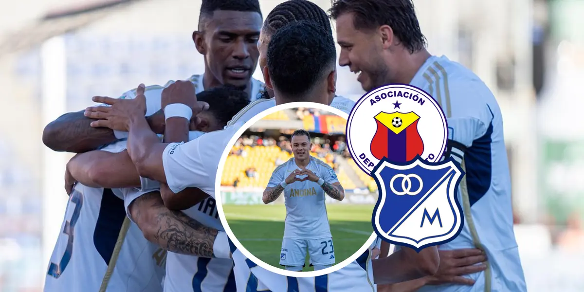 Millonarios vs Deportivo Pasto Foto: Millonarios FC y Escudoteca