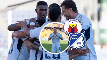 Millonarios vs Deportivo Pasto Foto: Millonarios FC y Escudoteca
