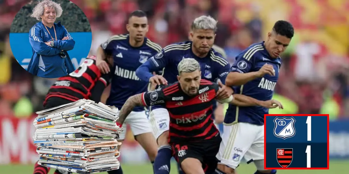 Millonarios vs Flamengo en Copa Libertadores