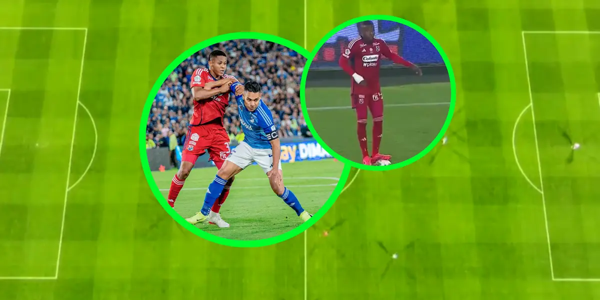 Millonarios vs Independiente Medellín Foto: MFC y Captura de Win Sports