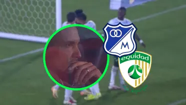 Millonarios vs La Equidad Foto: Captura de Win Sports y Escudoteca