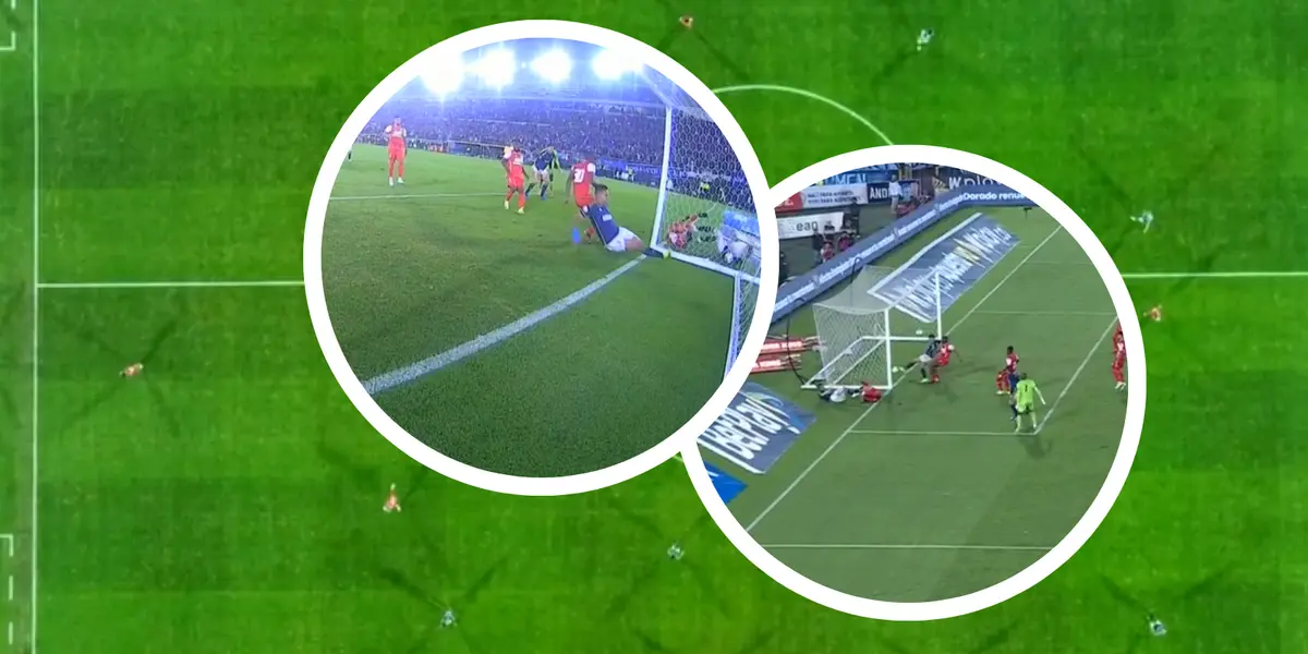 Millonarios vs Santa Fe Foto: Captura de pantalla Win Sports