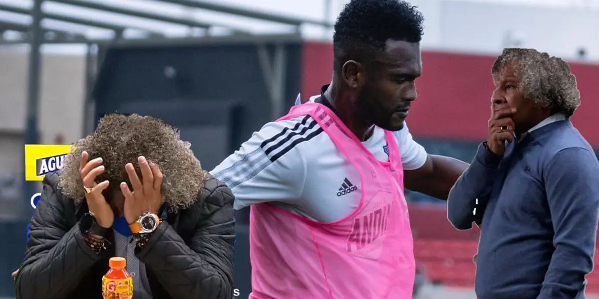 Millonarios y Alberto Gamero recibieron la peor noticia de Elvis Perlaza