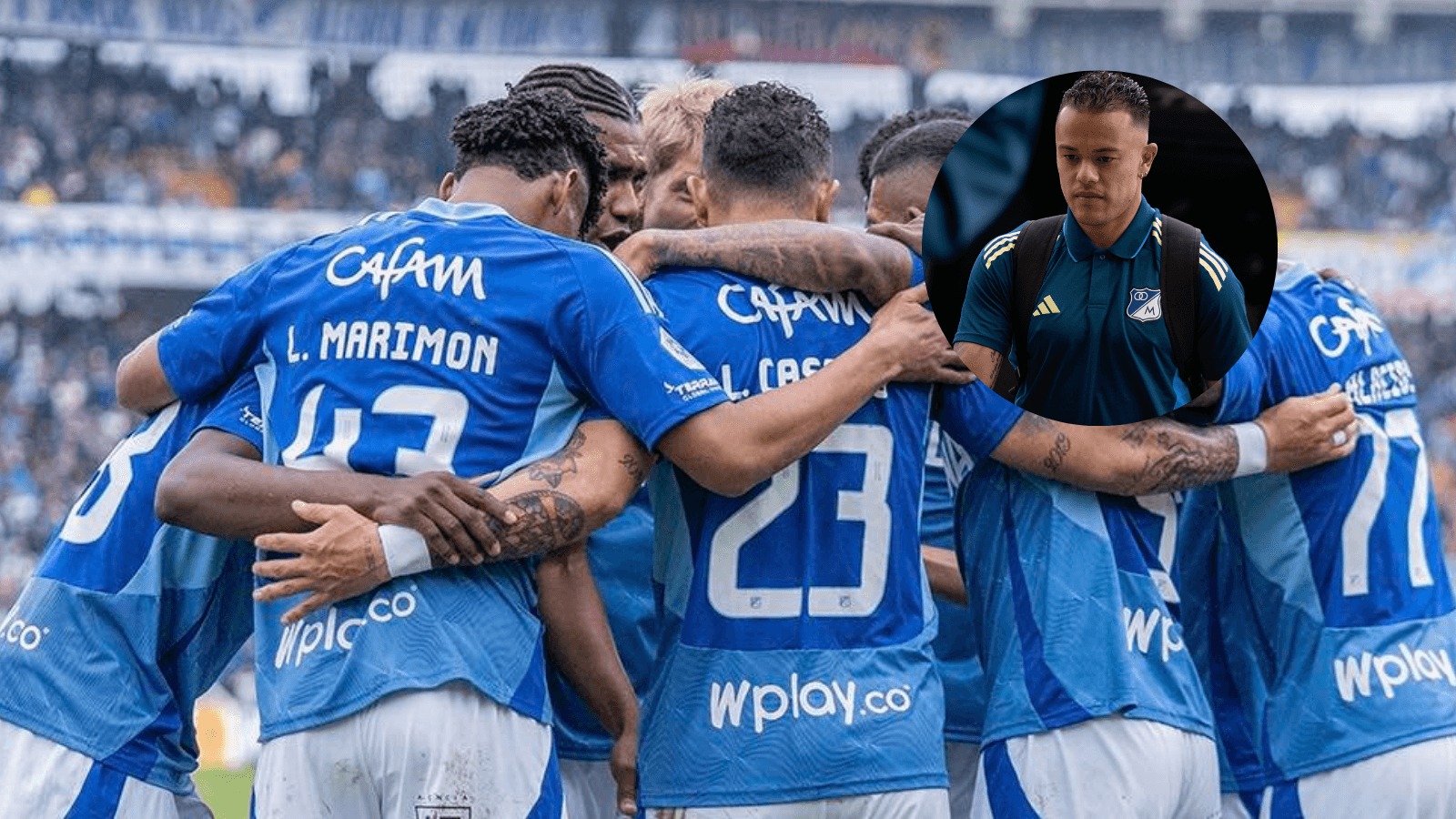 Millonarios y una delicada situación con tantas lesiones Foto: MFC
