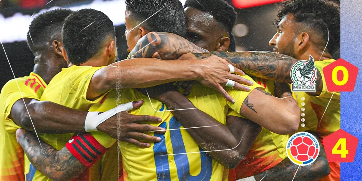 Mira el dato de la noche entre Colombia y México que hace historia Foto: FCF