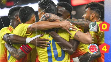 Mira el dato de la noche entre Colombia y México que hace historia Foto: FCF