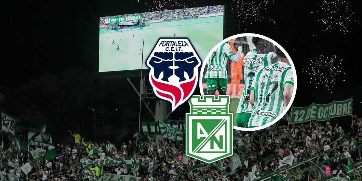 Mira el desahogo de los hinchas verdolagas tras el 2 a 2 de esta noche Foto: Escudoteca, Nacionaloficial