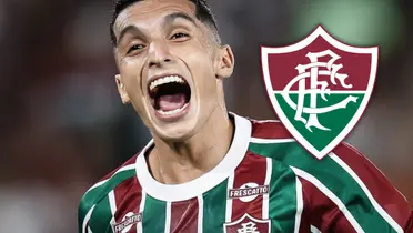 Mira el enorme dato que alcanzó ahora Kevin Serna en Fluminense Foto: Fluminense FC y Escudoteca
