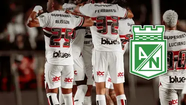 Mira el jugador de Sao Paulo que ya preocupa a Atlético Nacional Foto: SPFC y Escudoteca
