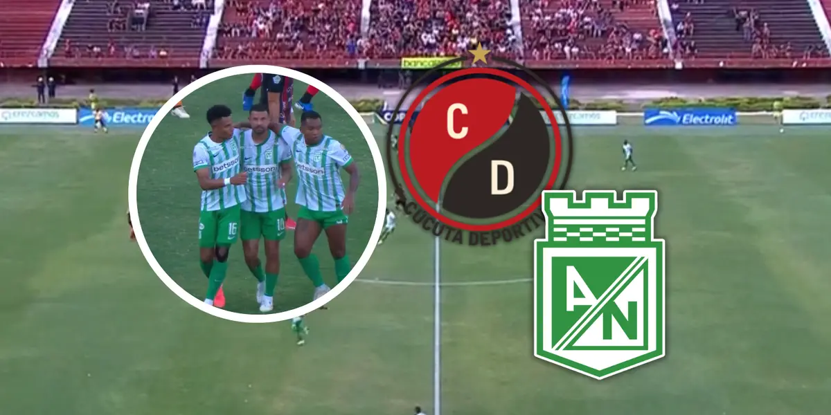 Mira el jugador más destacado de Nacional en Cúcuta en esta serie de Copa Colombia Foto: Escudoteca y Captura de Win Sports