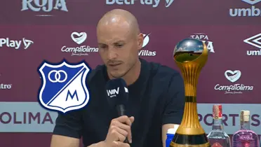 Mira el mensaje de David González a quienes le critican por su presente en Millonarios Foto: Captura de DIMAYOR, Chat GPT y Escudoteca