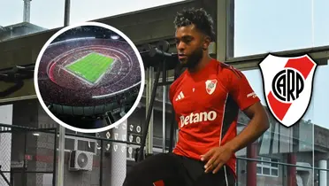 Mira el nuevo "piedrazo" que le cayó a Miguel Ángel Borja en River Plate Foto: CARP y Escudoteca