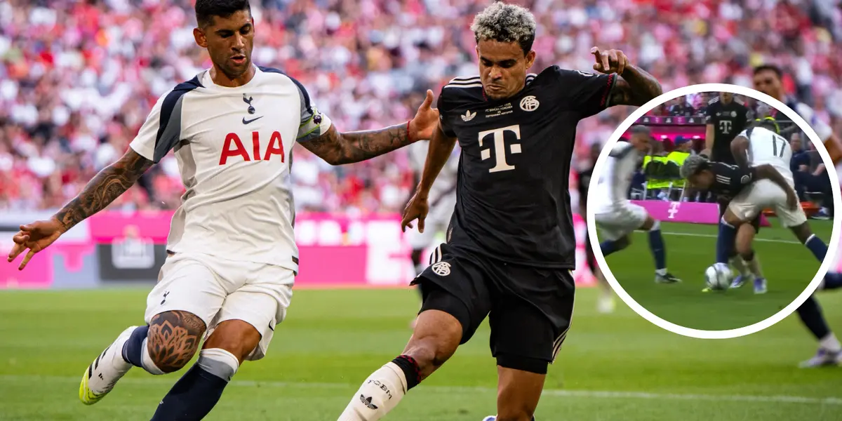 Mira el partidazo de Luis Díaz en su primera titularidad con el Bayern Múnich Foto: FC Bayern y Captura de X