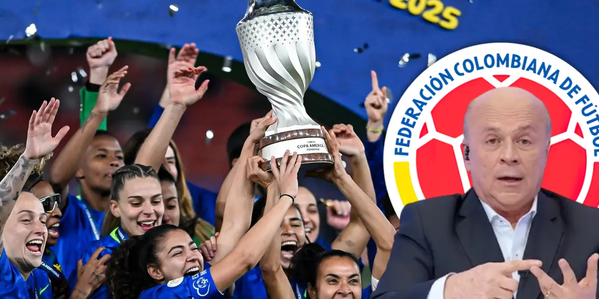 Mira el picante mensaje de Vélez a la Selección Colombia Foto: CONMEBOL, Captura de Win Sports y Escudoteca