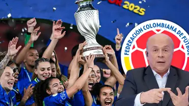 Mira el picante mensaje de Vélez a la Selección Colombia Foto: CONMEBOL, Captura de Win Sports y Escudoteca