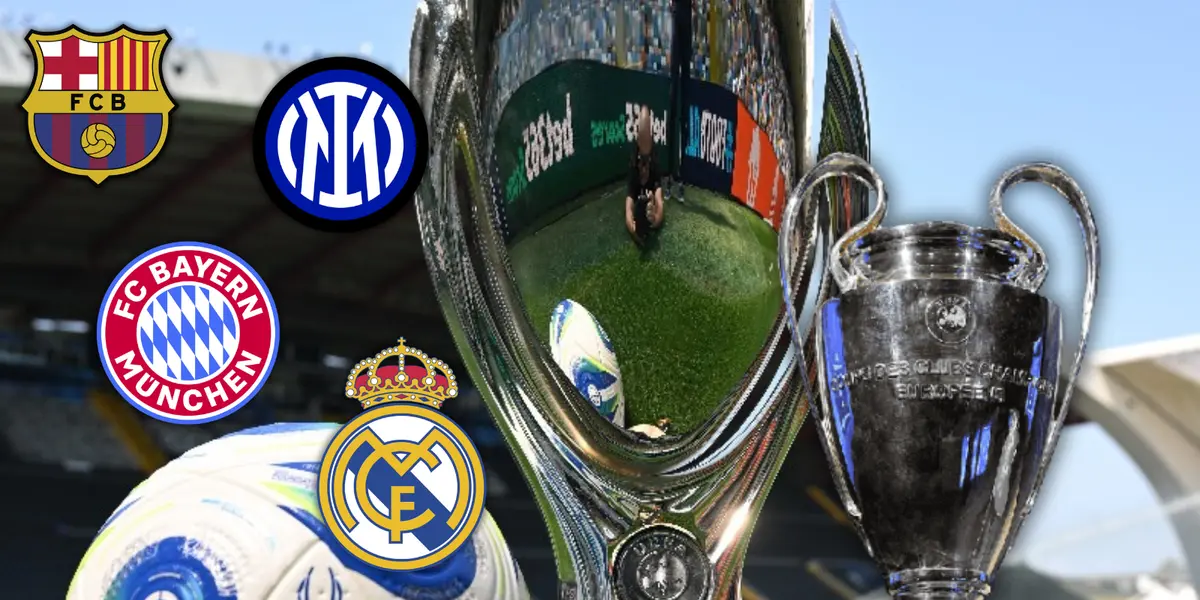 Mira el tremendo cambio que piensa hacer la UEFA a partir de la próxima temporada a nivel clubes Foto: Escudoteca y UEFA