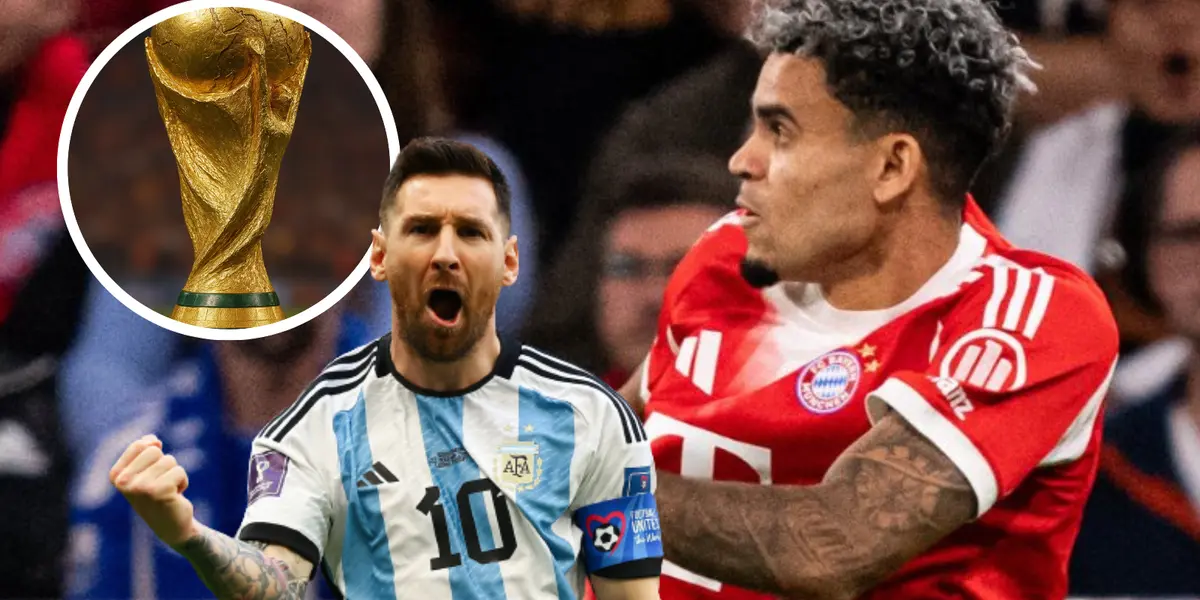 Mira este compañero de Messi que lo puso a la altura de Luis Díaz Foto: Lionel Messi, FC Bayern y Chat GPT