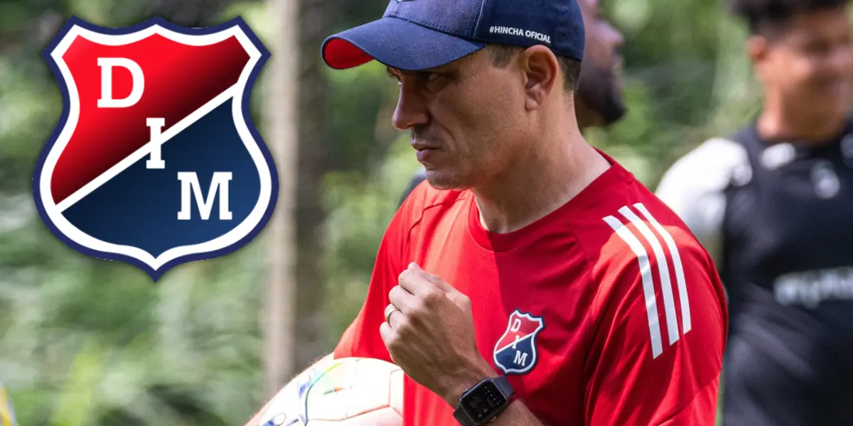 Mira la decisión que habrían tomado con el DT del actual subcampeón de Colombia Foto: DIM y Escudoteca