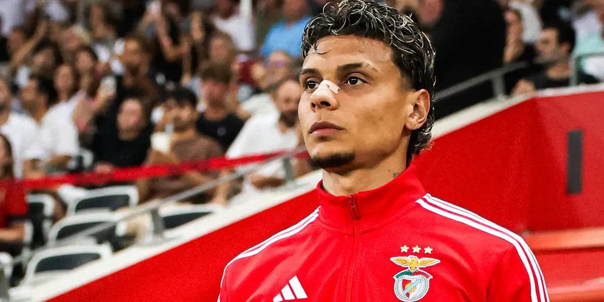 Mira la frase con la que describen a Richard Rios en Portugal Foto: SL Benfica