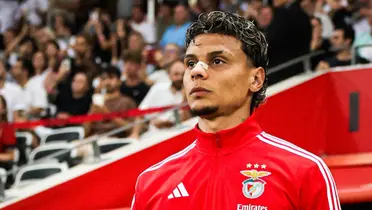 Mira la frase con la que describen a Richard Rios en Portugal Foto: SL Benfica