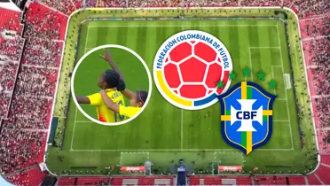 Mira la jugadora más destacada de la primera parte en la final de la Copa América Foto: Escudoteca y Captura de Gol Caracol