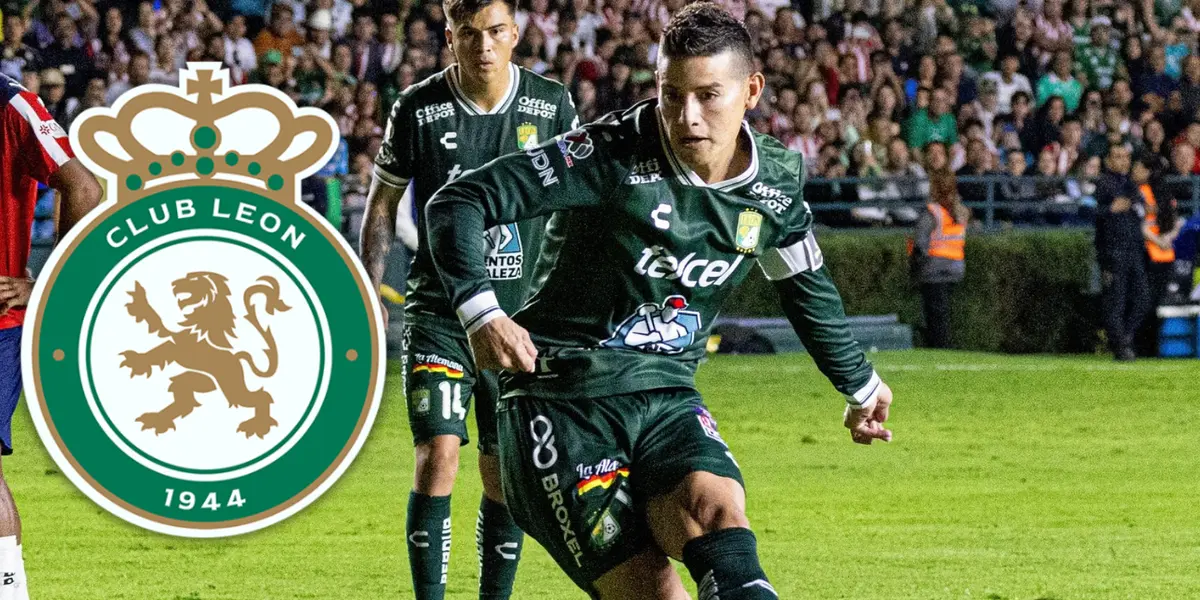 Mira la razón de las recientes ausencias de James Rodríguez Foto: Escudoteca y Club León