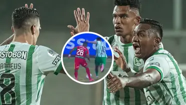 Mira la razón que ahora cuestiona a Edwin Cardona en Atlético Nacional Foto: Nacionaloficial y Escudoteca