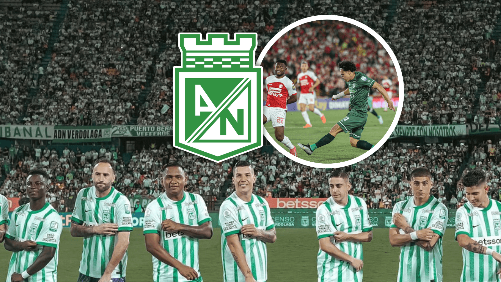 Mira la reacción de Kevin Parra sobre su futuro en 2026 Foto: Nacionaloficial, Escudoteca y La Equidad